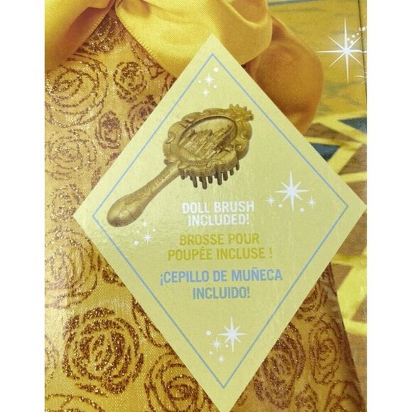 Disney Store Beauty and the Beast Belle Classic Doll with Brush - Picture 2 of 4